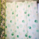  Штора для ванной Miranda Circle 7063 зеленый 180х200 см, Турция