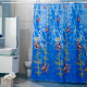  Штора для ванной Miranda Atlantis синий 180х200 см, Турция