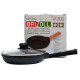 Сковородка Brizoll чугунная О 2035 - Р 20 см черная ручка