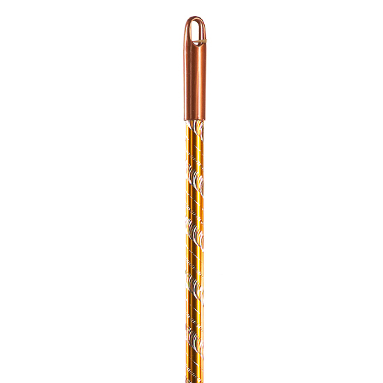 Швабра с двойным усиленным отжимом, металлическим основанием, усиленной алюминиевой ручкой "Золото", желтой мягкой губкой 27 см